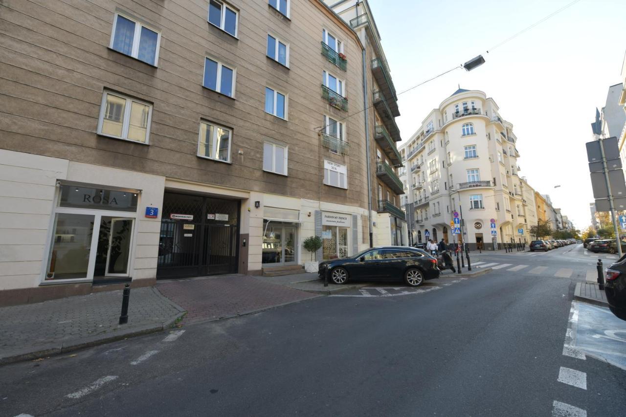 Wilcza 3 - Apartament Dla 4 Osob - 260M Do Ambasady Usa - Duzy Balkon Od Strony Dziedzinca - Wifi - Good Apartments Варшава Екстериор снимка